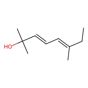 2,6-二甲基-3,5-辛二烯-2-醇 structure