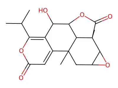 1-脱氧-2β,3β-环氧那吉内酯A structure