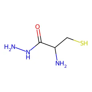 Cysteine, hydrazide, L- structure