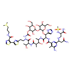Methylsulfonamido-bleomycin A2 structure