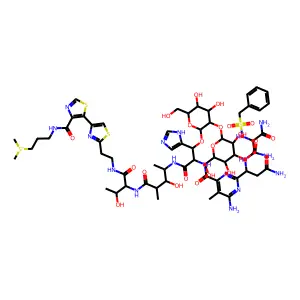Benzylsulfonamido-bleomycin A2 structure