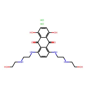 Mitoxantrone Hydrochloride structure
