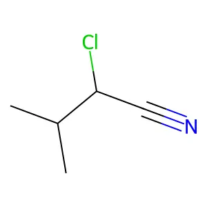 2-Chloro-3-methylbutanenitrile structure