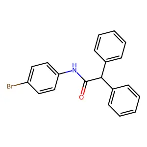 N-(4'-Bromophenyl)-2,2-diphenylacetanilide structure