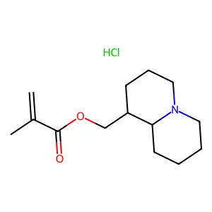Polyacryloryl lupinine hydrochloride structure