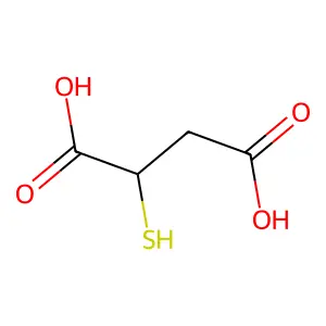 硫代苹果酸 structure