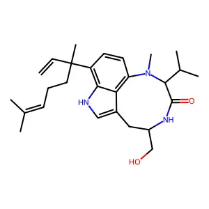 鞘丝藻毒素A structure