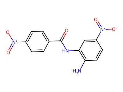 Benzamide, N-(2-amino-5-nitrophenyl)-4-nitro- structure