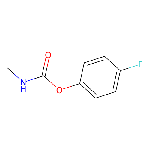 4-Fluorophenyl methylcarbamate structure