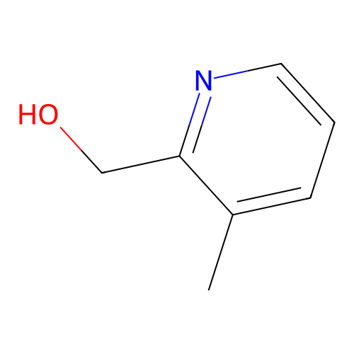 (3-Methylpyridin-2-yl)methanol structure