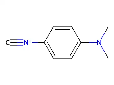 4-Isocyano-N,N-dimethylaniline structure