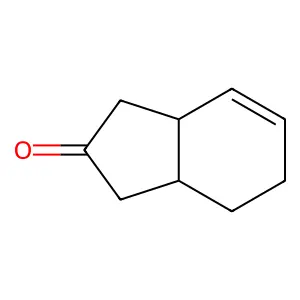 1,3,3a,4,5,7a-Hexahydroinden-2-one structure