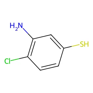 3-Amino-4-chlorobenzenethiol structure