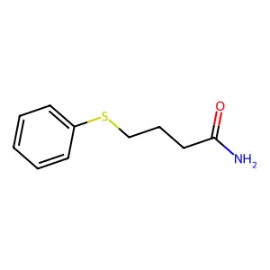 4-(Phenylsulfanyl)butanamide structure