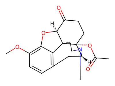 US1184575, 14-acetyl oxycodone structure