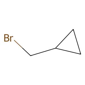 Bromomethylcyclopropane structure