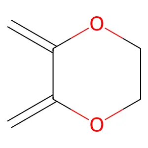 1,4-Dioxane, 2,3-bis(methylene)- structure