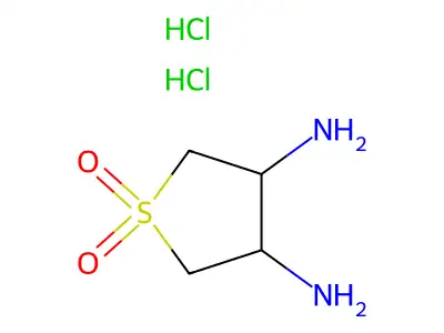 3,4-Thiophenediamine, tetrahydro-, 1,1-dioxide structure
