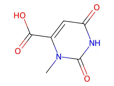 1-甲基乳清酸 structure