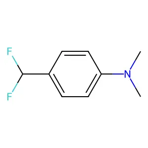 4-(difluoromethyl)-N,N-dimethylaniline structure