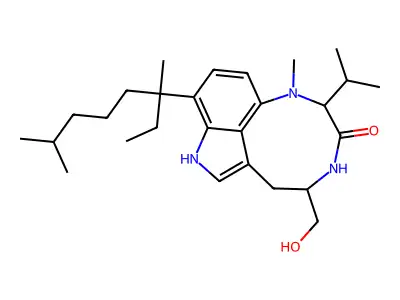 Lyngbyatoxin A, tetrahydro- structure