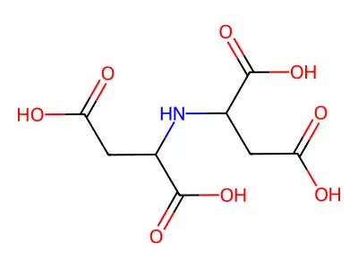 亚氨基二琥珀酸 structure