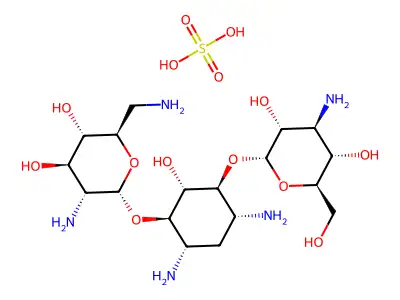 硫酸卡那霉素B structure