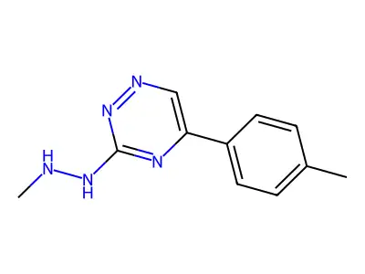 as-Triazine, 3-(2-methylhydrazino)-5-(p-tolyl)- structure