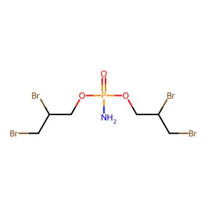 Bis(2,3-dibromopropyl)phosphoramidate structure