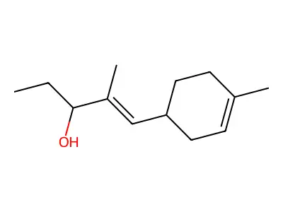 2-Methyl-1-(4-methyl-3-cyclohexen-1-yl)-1-penten-3-ol structure
