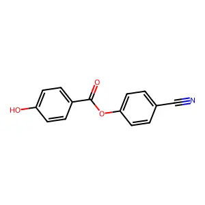 4-Cyanophenyl 4-hydroxybenzoate structure
