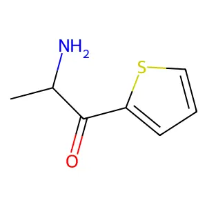 2-Amino-1-(thiophen-2-yl)propan-1-one structure