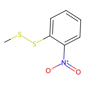 Disulfide, methyl 2-nitrophenyl structure