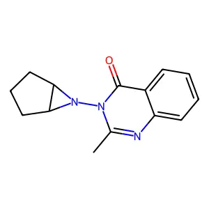 3-(6-Azabicyclo(3.1.0)hex-6-yl)-2-methyl-4(3H)-quinazolinone structure