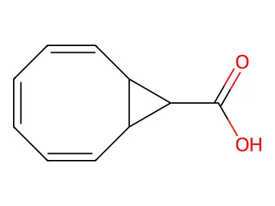 (2E,4Z,6E)-bicyclo[6.1.0]nona-2,4,6-triene-9-carboxylic acid structure