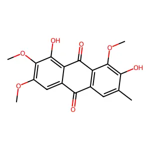 Obtusin structure