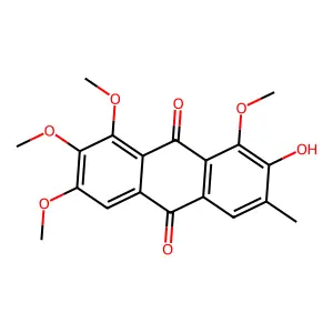 Chrysoobtusin structure