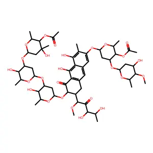 Chromomycin A3 structure