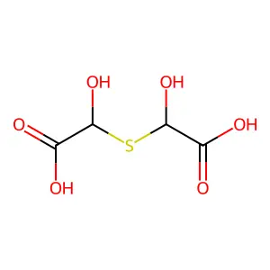 硫代二乙醇酸 structure