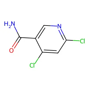 4,6-Dichloronicotinamide structure