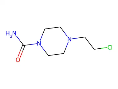 4-(2-Chloroethyl)piperazine-1-carboxamide structure