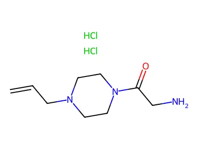 1-(4-Allylpiperazin-1-yl)-2-aminoethanone structure