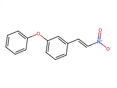 1-(2-Nitroethenyl)-3-phenoxybenzene structure