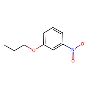 Benzene, 1-nitro-3-propoxy- structure