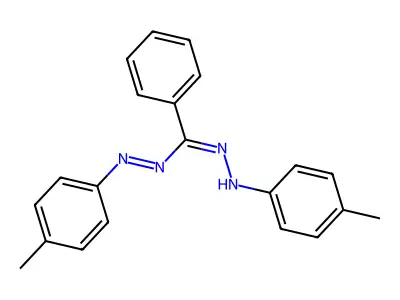 Diazene, (4-methylphenyl)[[(4-methylphenyl)hydrazono]phenylmethyl]- structure