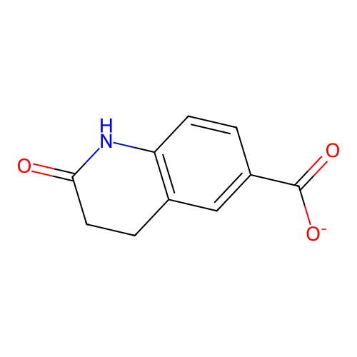3,4-Dihydrocarbostyril-6-carboxylate structure