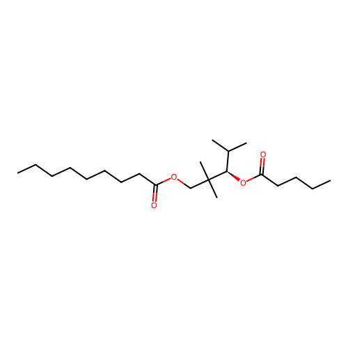 [(3R)-2,2,4-trimethyl-3-pentanoyloxypentyl] nonanoate structure