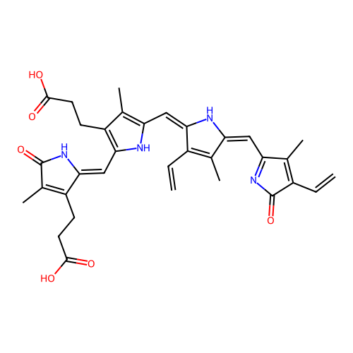 Biliverdin xiiib structure