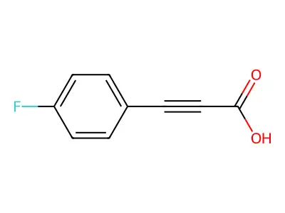 3-(4-Fluorophenyl)prop-2-ynoic acid structure