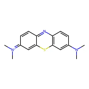 亚甲蓝 structure